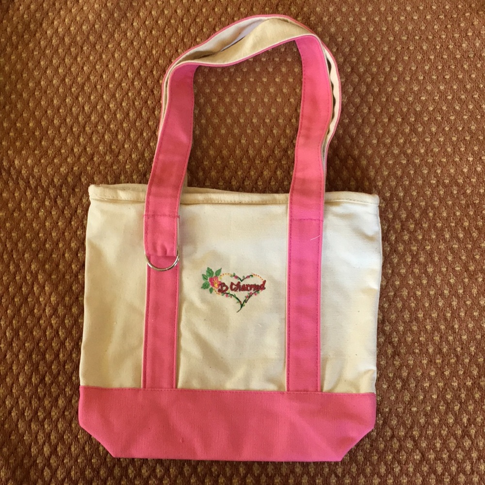 B Charmed canvas bag